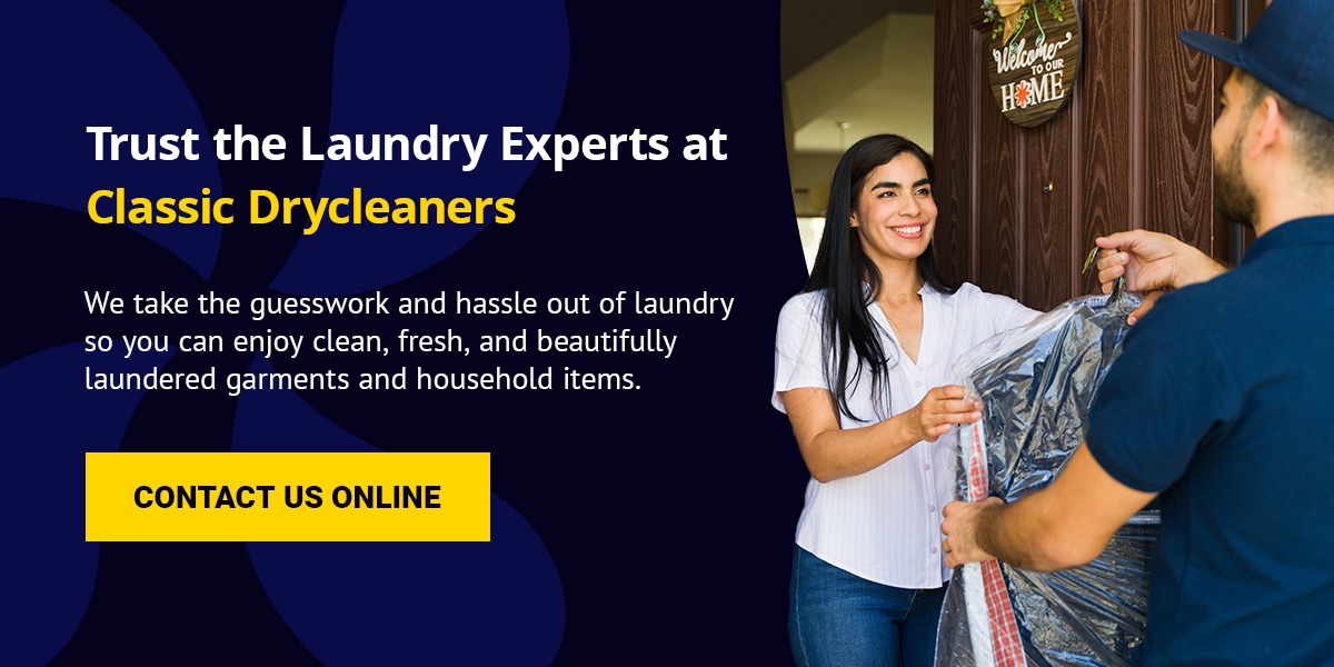 Trust the Laundry Experts at Classic Drycleaners